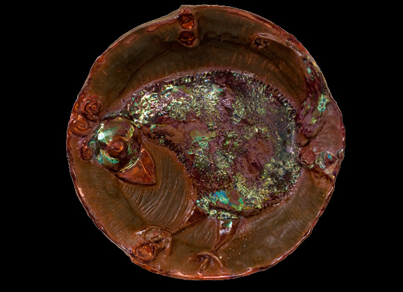 Terracotta plate 