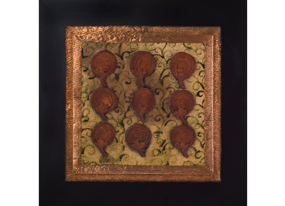 Terracotta plate 